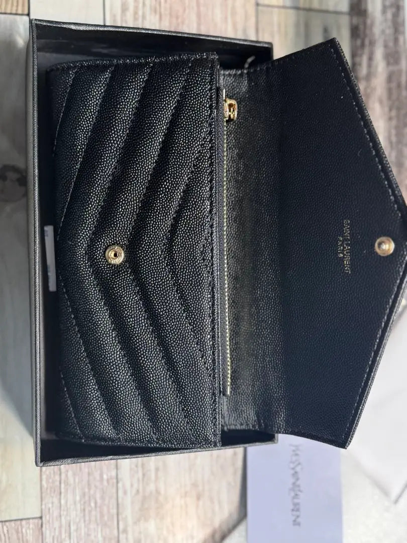 Yves Saint Laurent long wallet