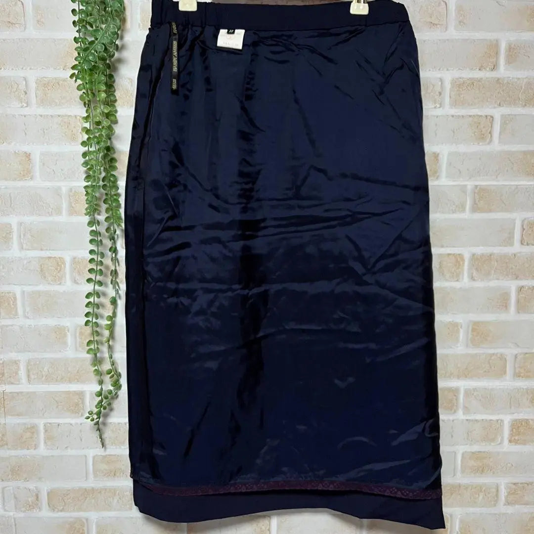 Good condition ◎ Hardy Amis Women's Tight Skirt Navy Size 11