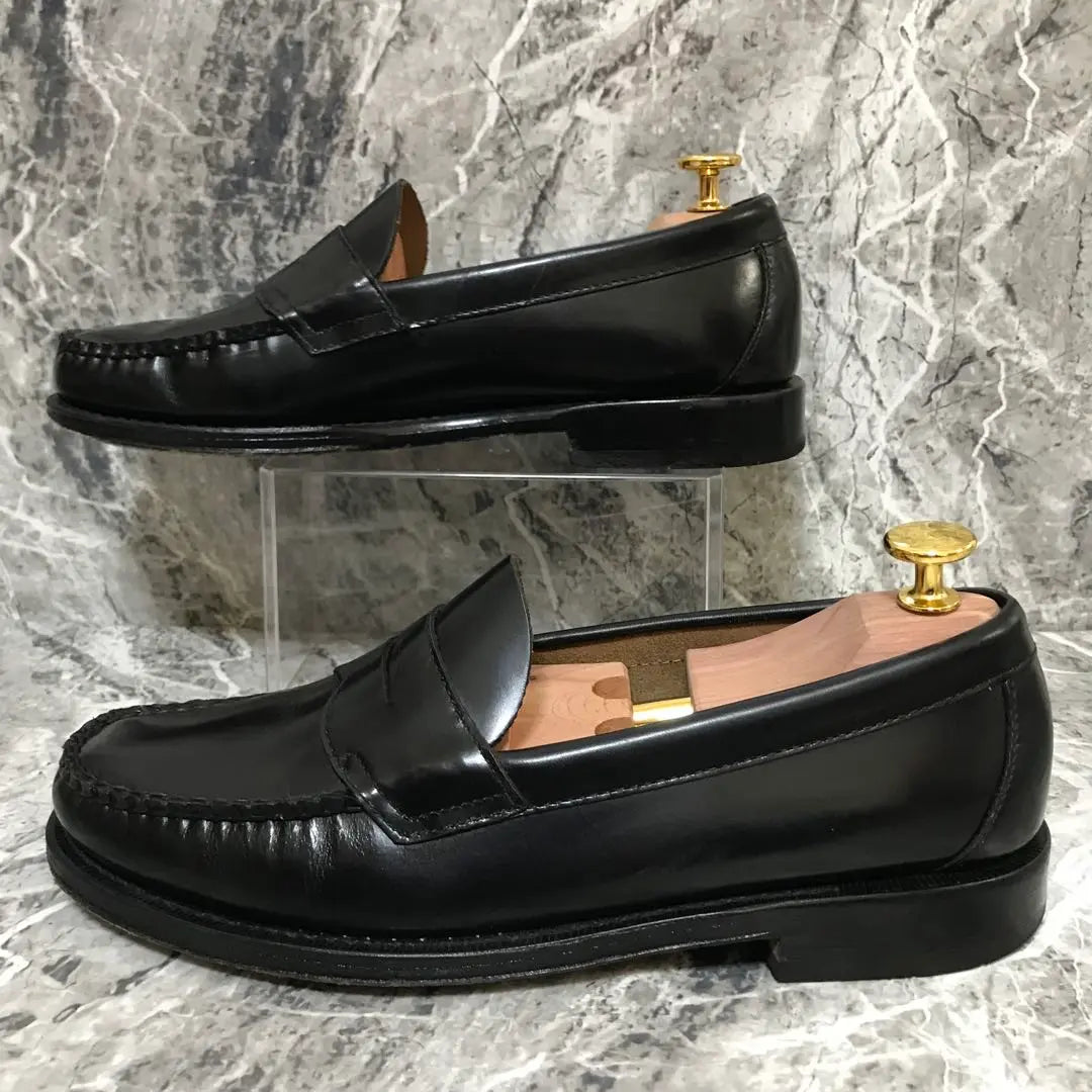 ✨Good condition✨ G.H.BASS Coin Loafers Logan Genuine Leather 6/7/40