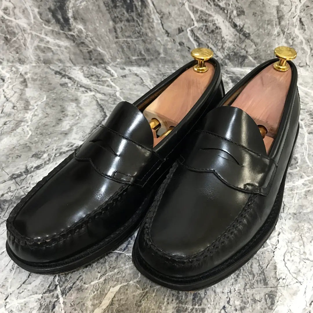 ✨Good condition✨ G.H.BASS Coin Loafers Logan Genuine Leather 6/7/40