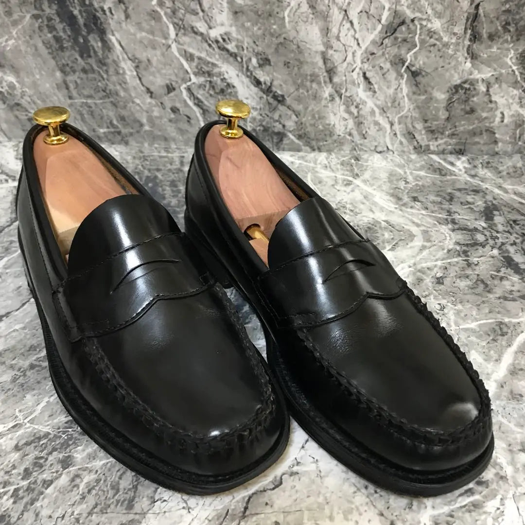 ✨Good condition✨ G.H.BASS Coin Loafers Logan Genuine Leather 6/7/40