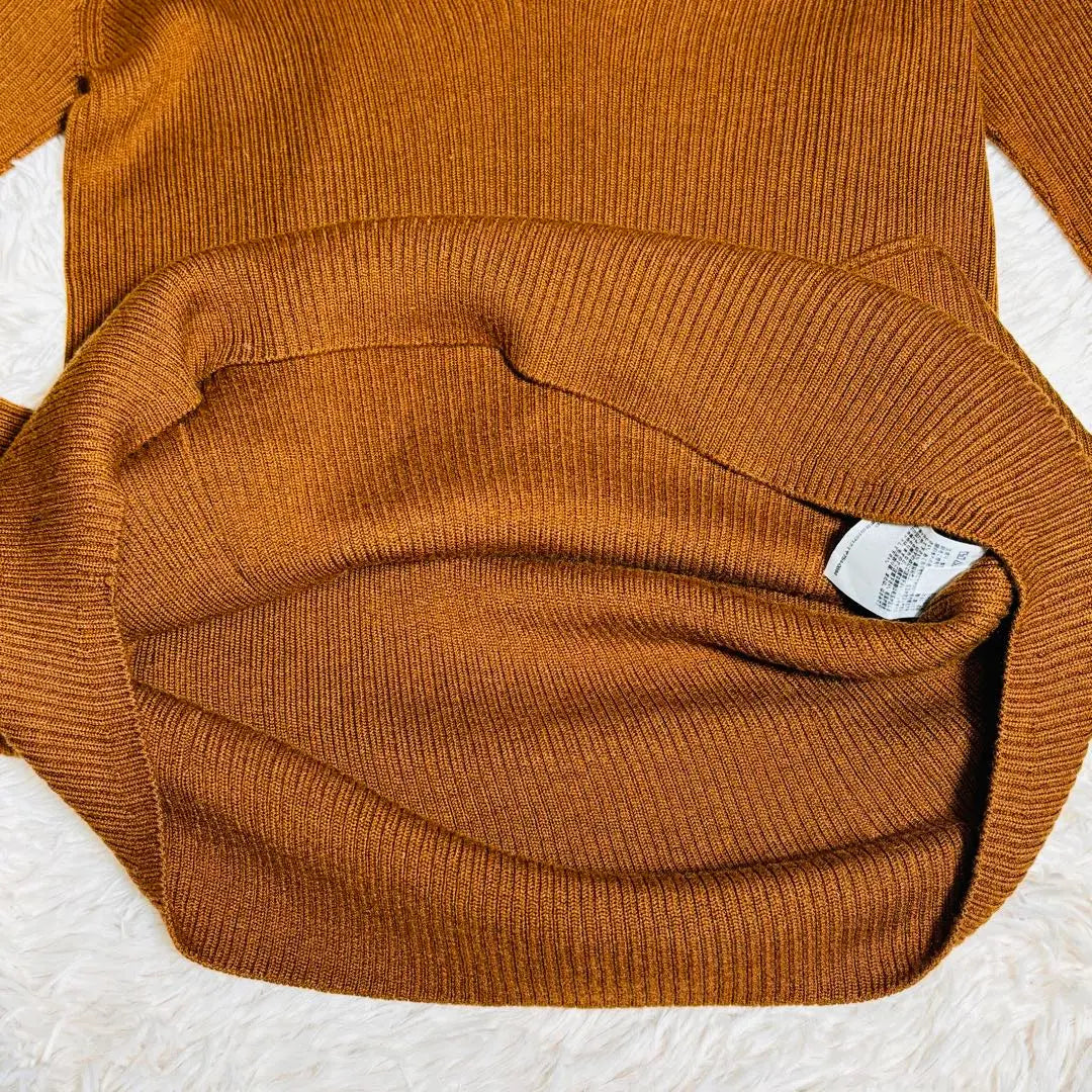 UNIQLO Mame Kurogouchi 3D V-neck Long Sleeve Old Clothes