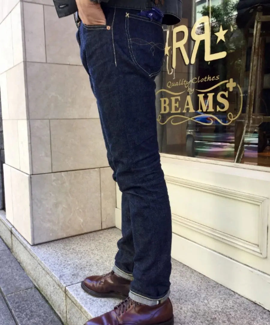 BEAMS PLUS special order RRL HIGH SLIM 55-JD