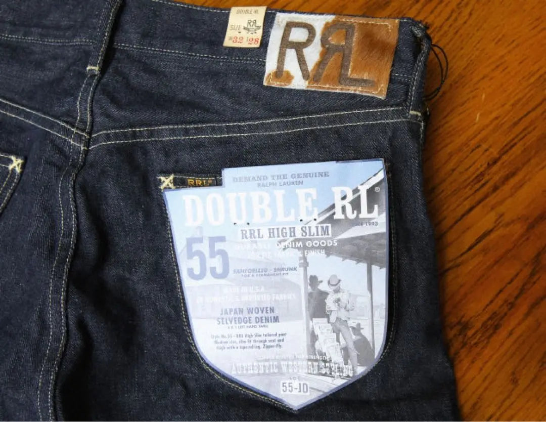 VIGAS PLUS pedido especial RRL HIGH SLIM 55-JD