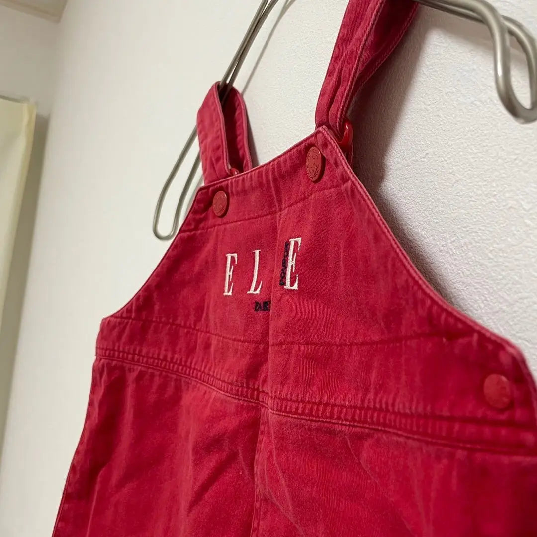 [ELLE] Falda jersey bebé 95cm falda niña roja