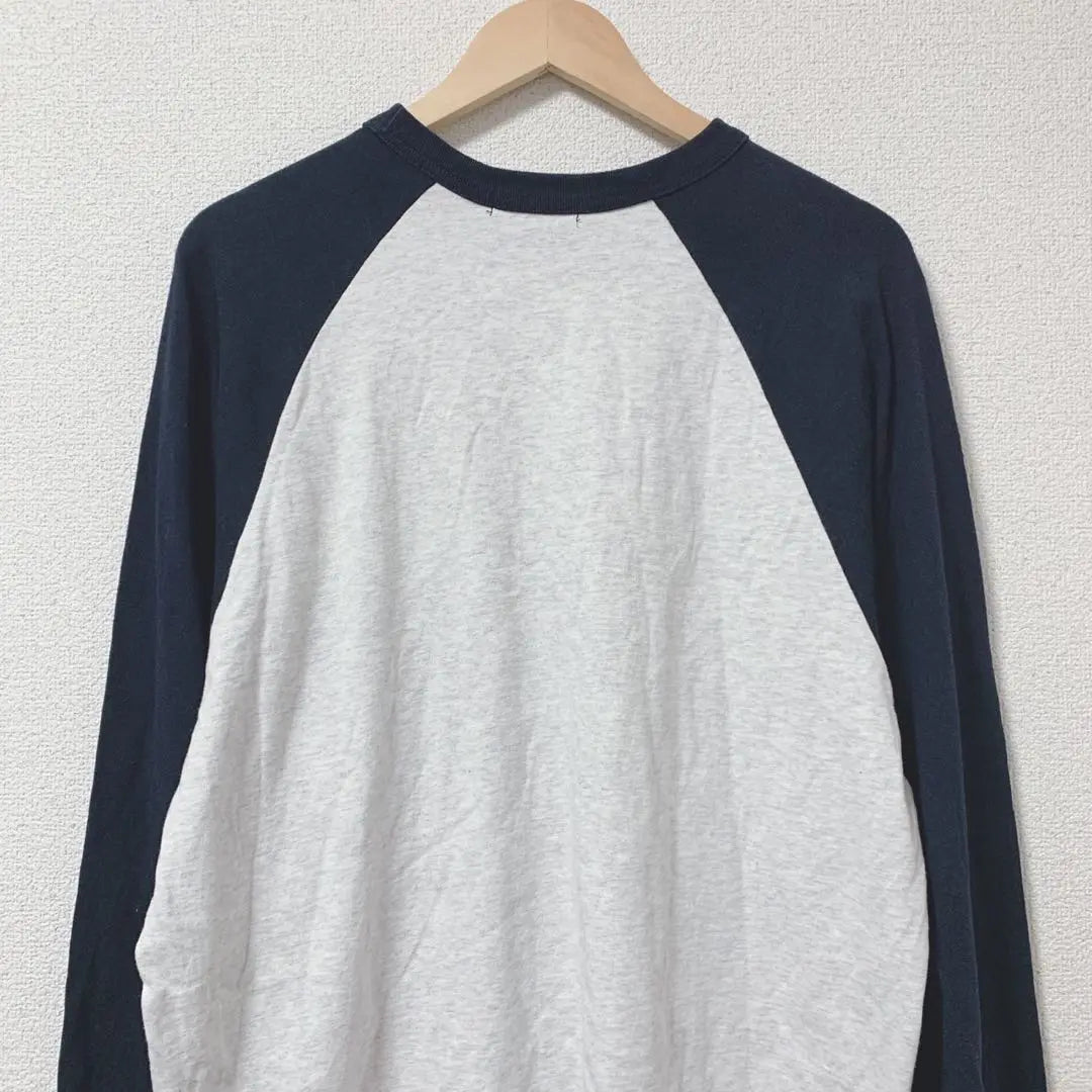 Wego Raglan Long Sleeve T-shirt English Print Pullover Tops Casual