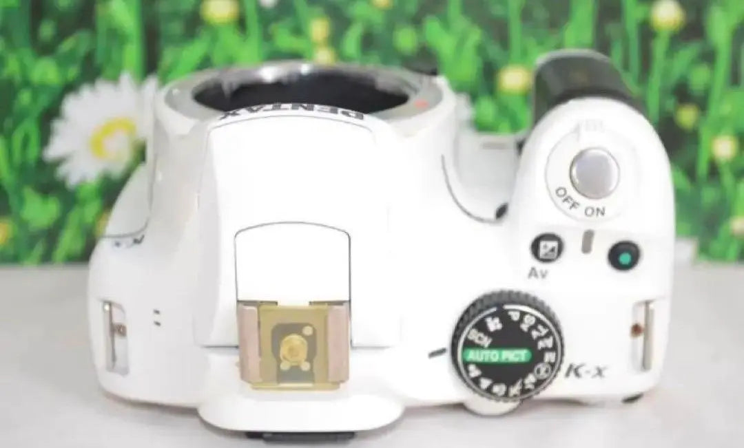 ❤ Smartphone transfer OK❤ Pentax K-X SLR camera White | ❤スマホ転送OK❤ ペンタックス K-x 一眼レフカメラ ホワイト