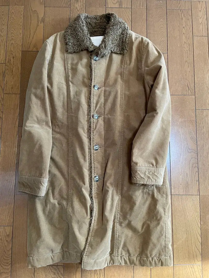 First come, first served! SUNNY Fleece Collar Beige Long Coat