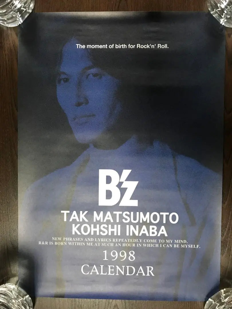 B'z Poster Calendar 1998