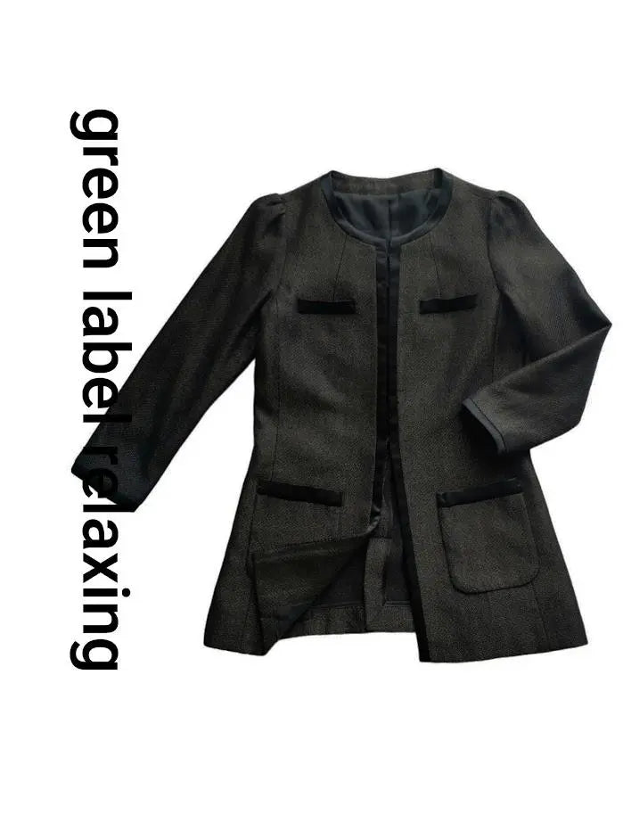 Green label lilaxing/no color glitter jacket/size 38/ceremony