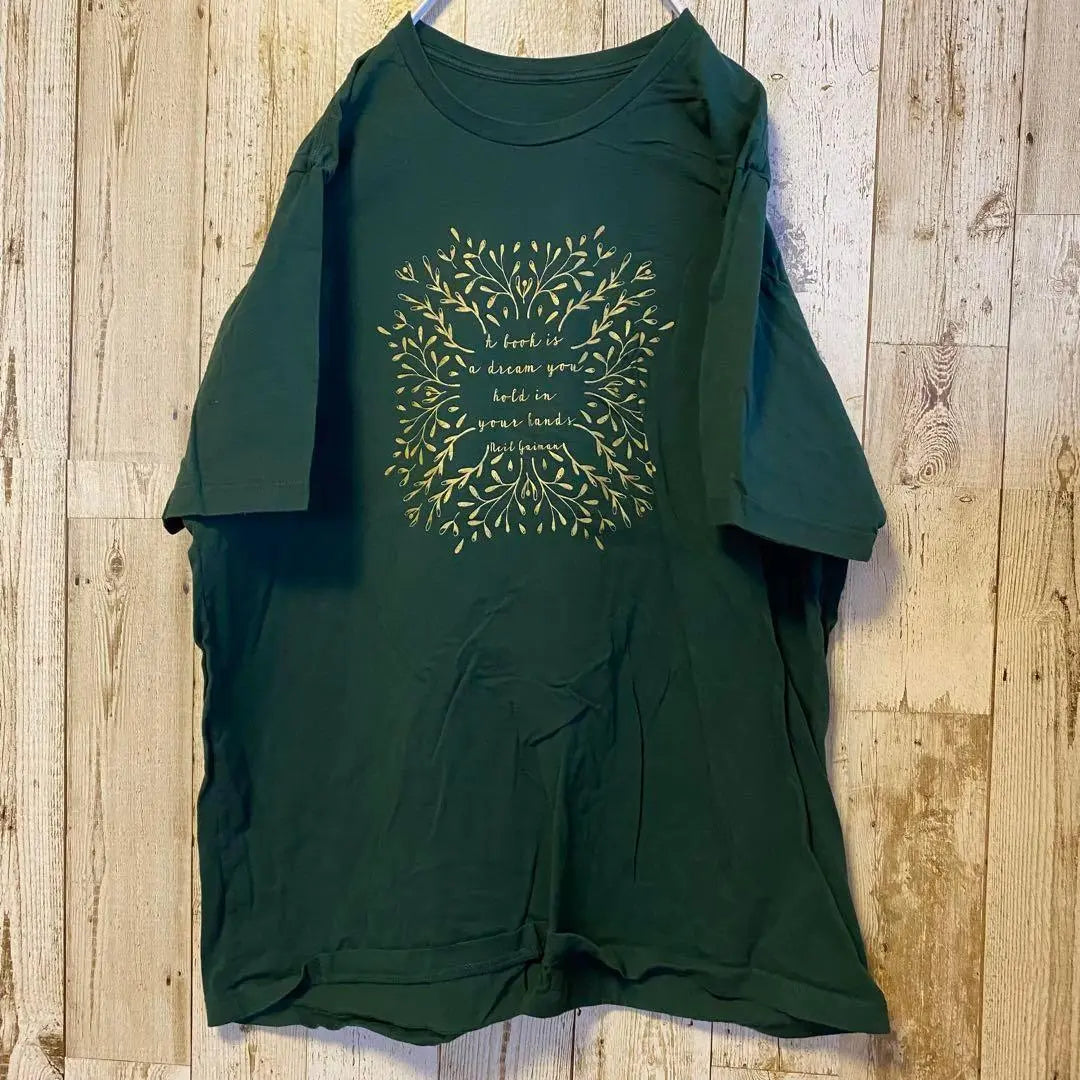 CB-10 Printed T-shirt Green Men's [XL]