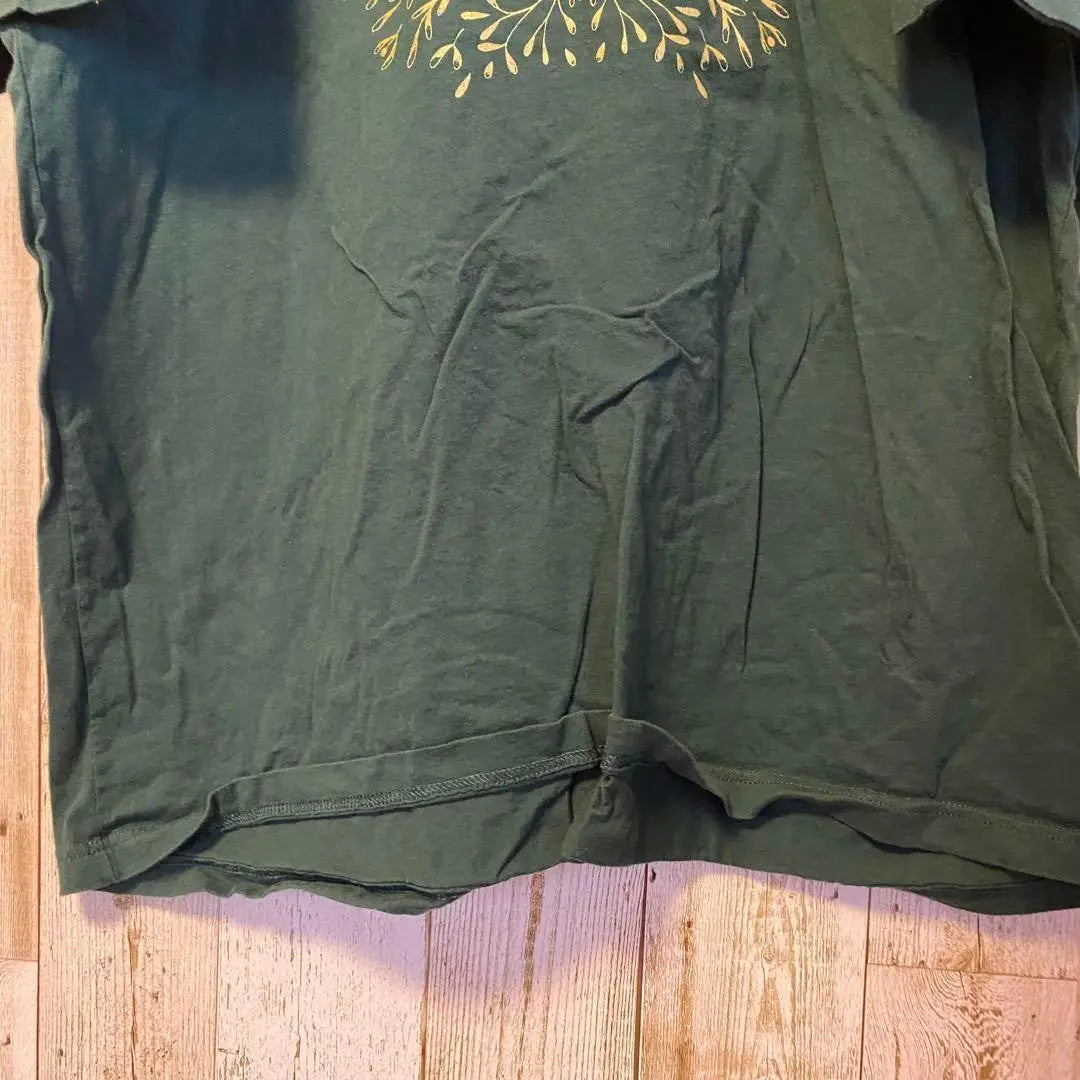 CB-10 Printed T-shirt Green Men's [XL]