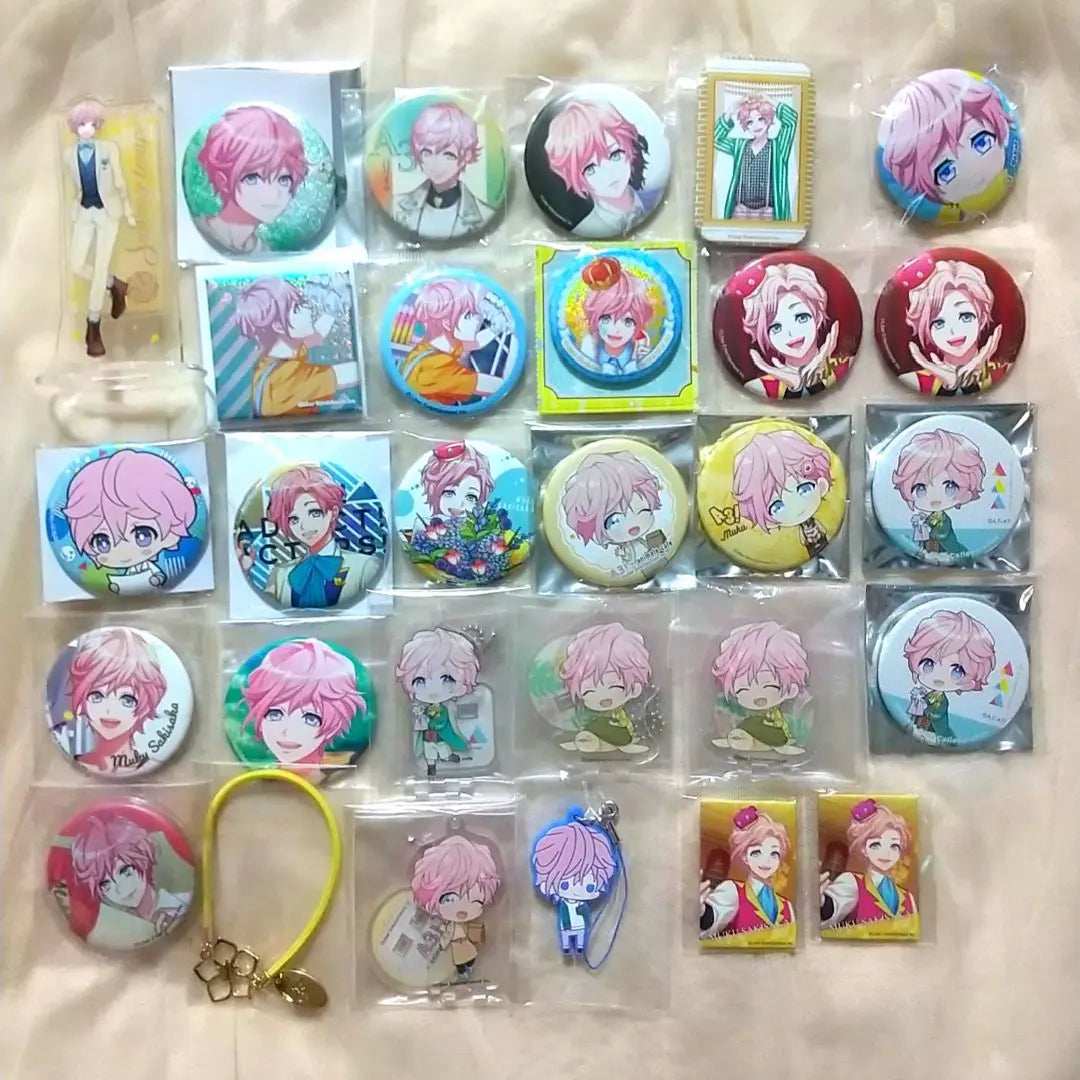 ¡A3! Página de colección de acrílico de la insignia de lata Anikafe del premio Summer Gumi Mass | ¡A3! 夏組 大量 プライズ アニカフェ 缶バッジ アクリル系 等 まとめページ