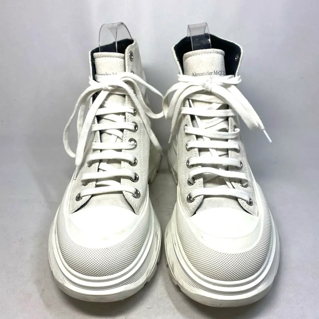 Alexander McQueen White Sneakers Size notation "39" Approximately 24.5cm