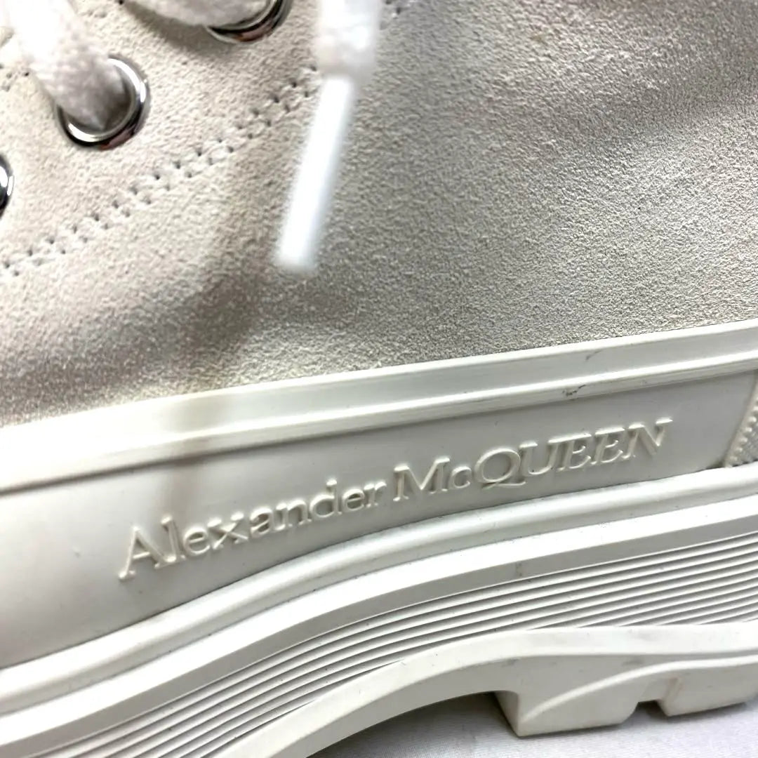 Alexander McQueen White Sneakers Size notation "39" Approximately 24.5cm