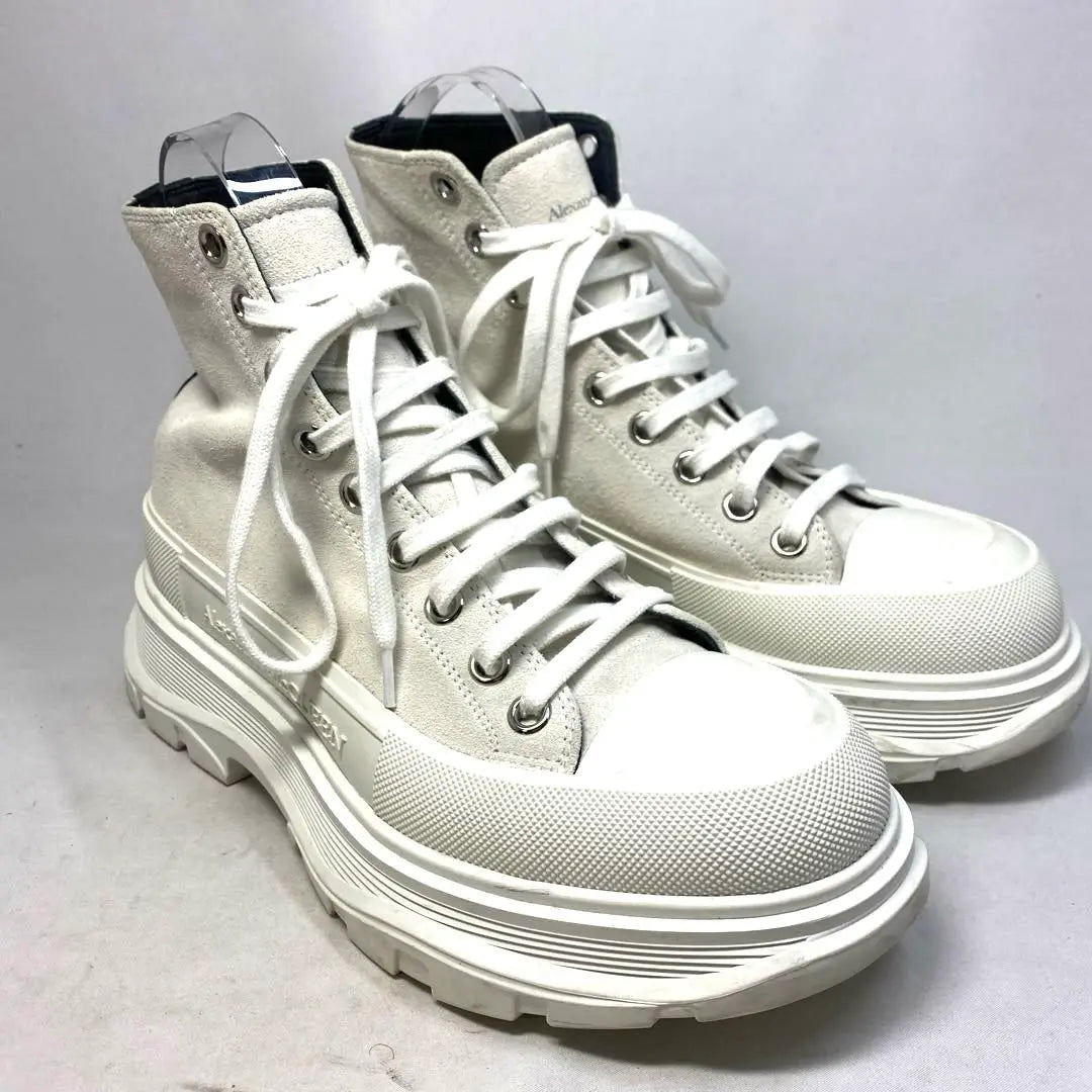 Alexander McQueen White Sneakers Size notation "39" Approximately 24.5cm