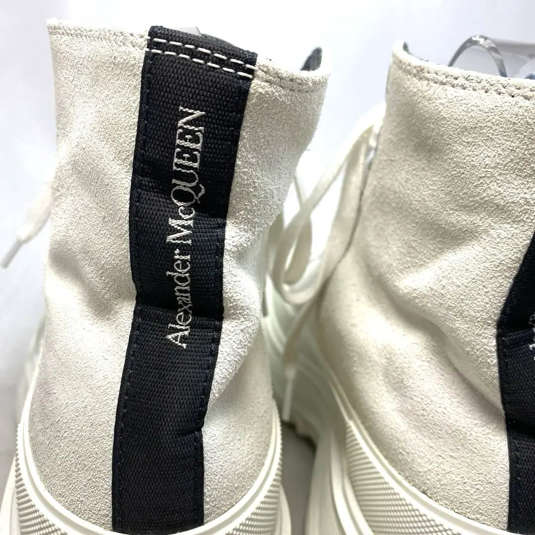 Zapatillas blancas de Alexander McQueen Notación de talla "39" Aproximadamente 24,5 cm