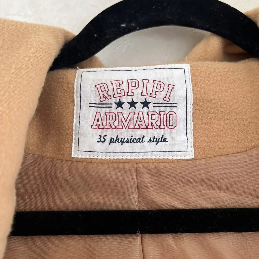 ⭐️Good condition⭐️repipi armario ⭐️P coat⭐️beige⭐️S size