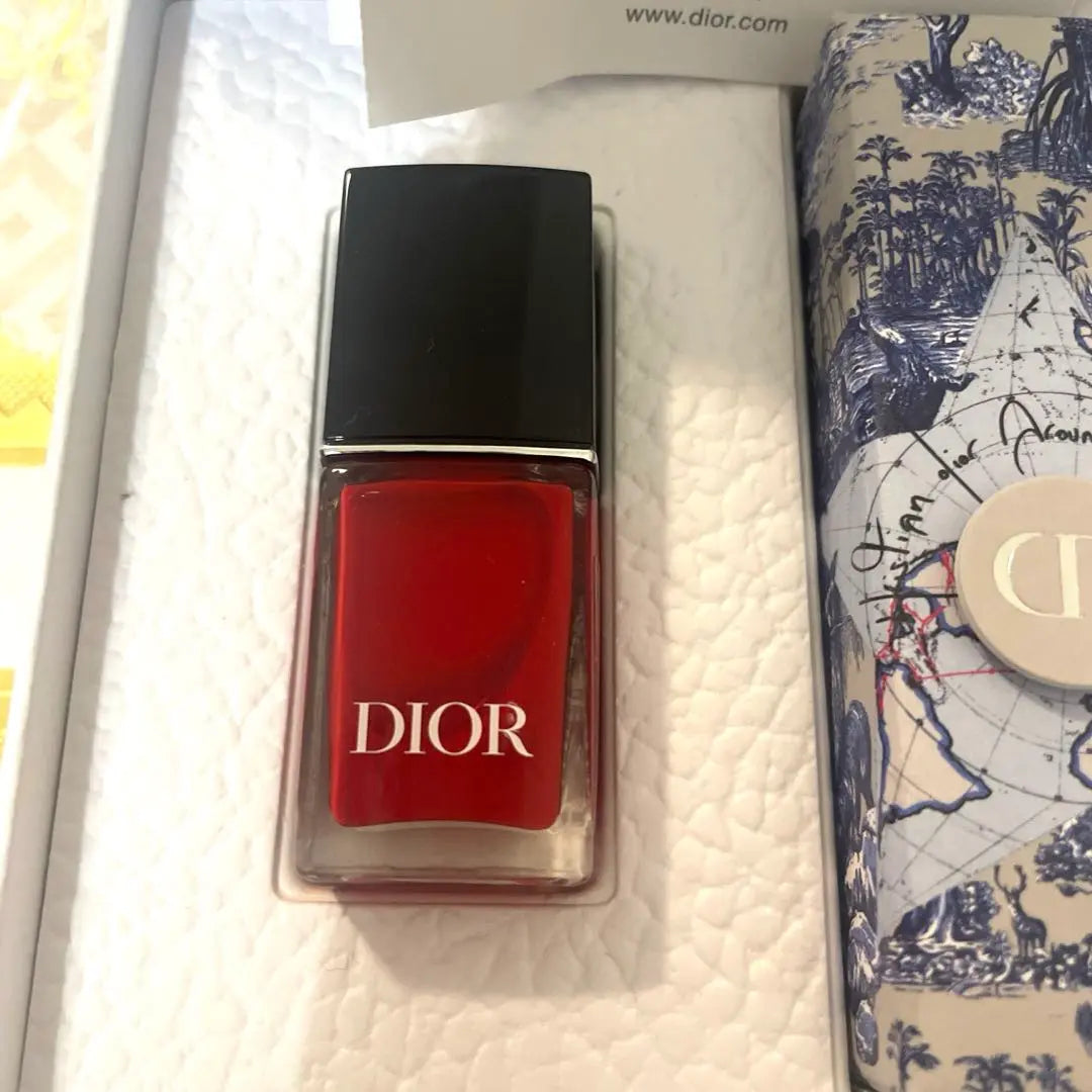 Dior Red Nail Polish & Lipstick Set