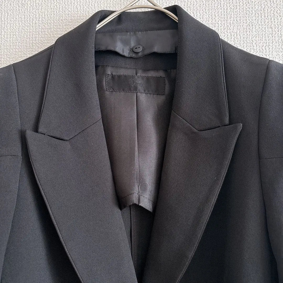 Nueva chaqueta Vivier 2 Way 36 Black Formal Eri Remove | 新品 ヴィヴィエ 2ウェイ ジャケット 36 黒 フォーマル エリ取り外し