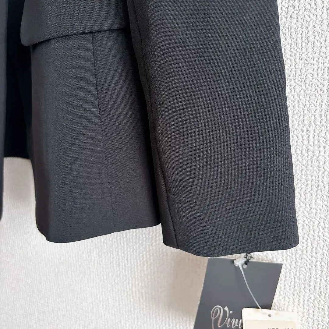 Nueva chaqueta Vivier 2 Way 36 Black Formal Eri Remove | 新品 ヴィヴィエ 2ウェイ ジャケット 36 黒 フォーマル エリ取り外し