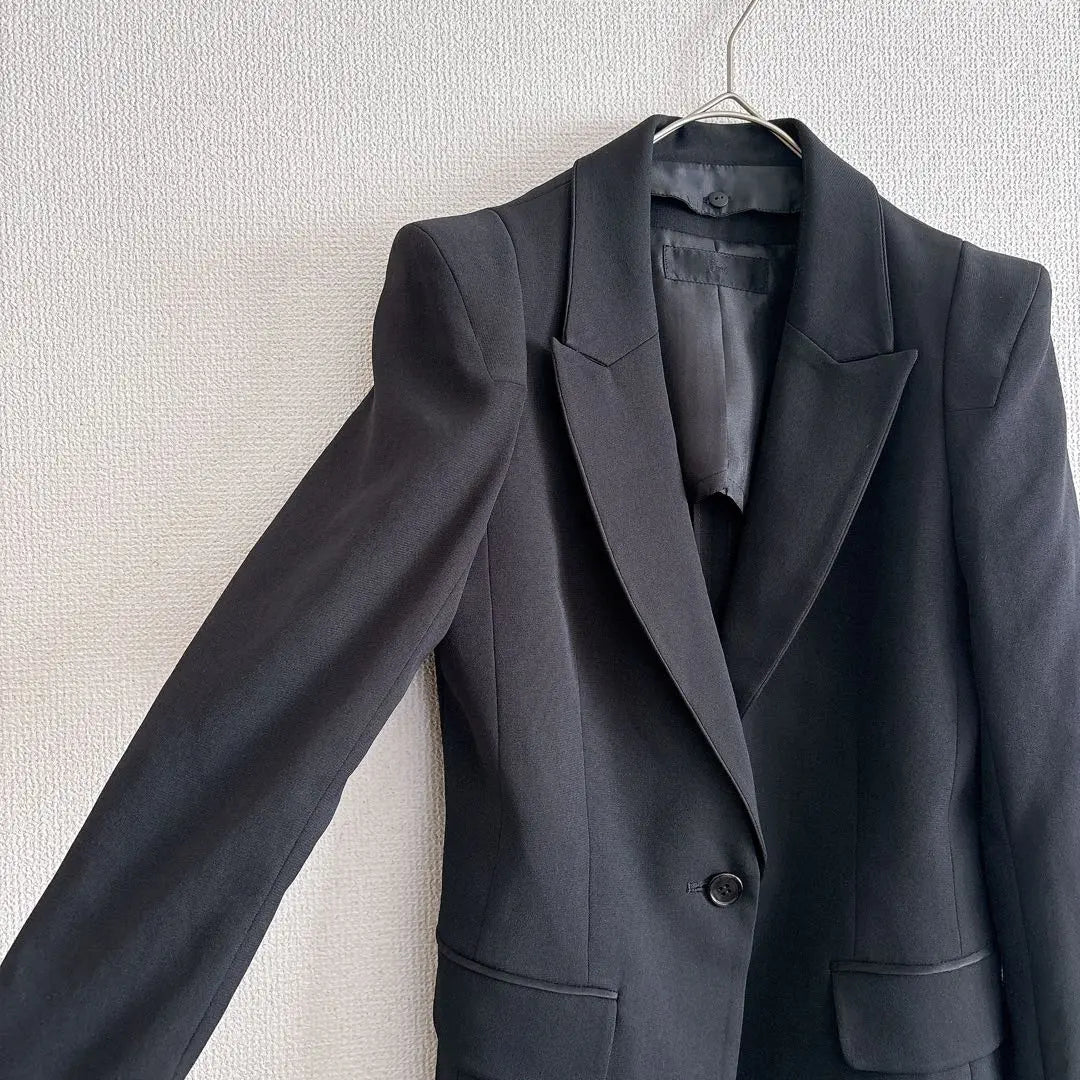 Nueva chaqueta Vivier 2 Way 36 Black Formal Eri Remove | 新品 ヴィヴィエ 2ウェイ ジャケット 36 黒 フォーマル エリ取り外し