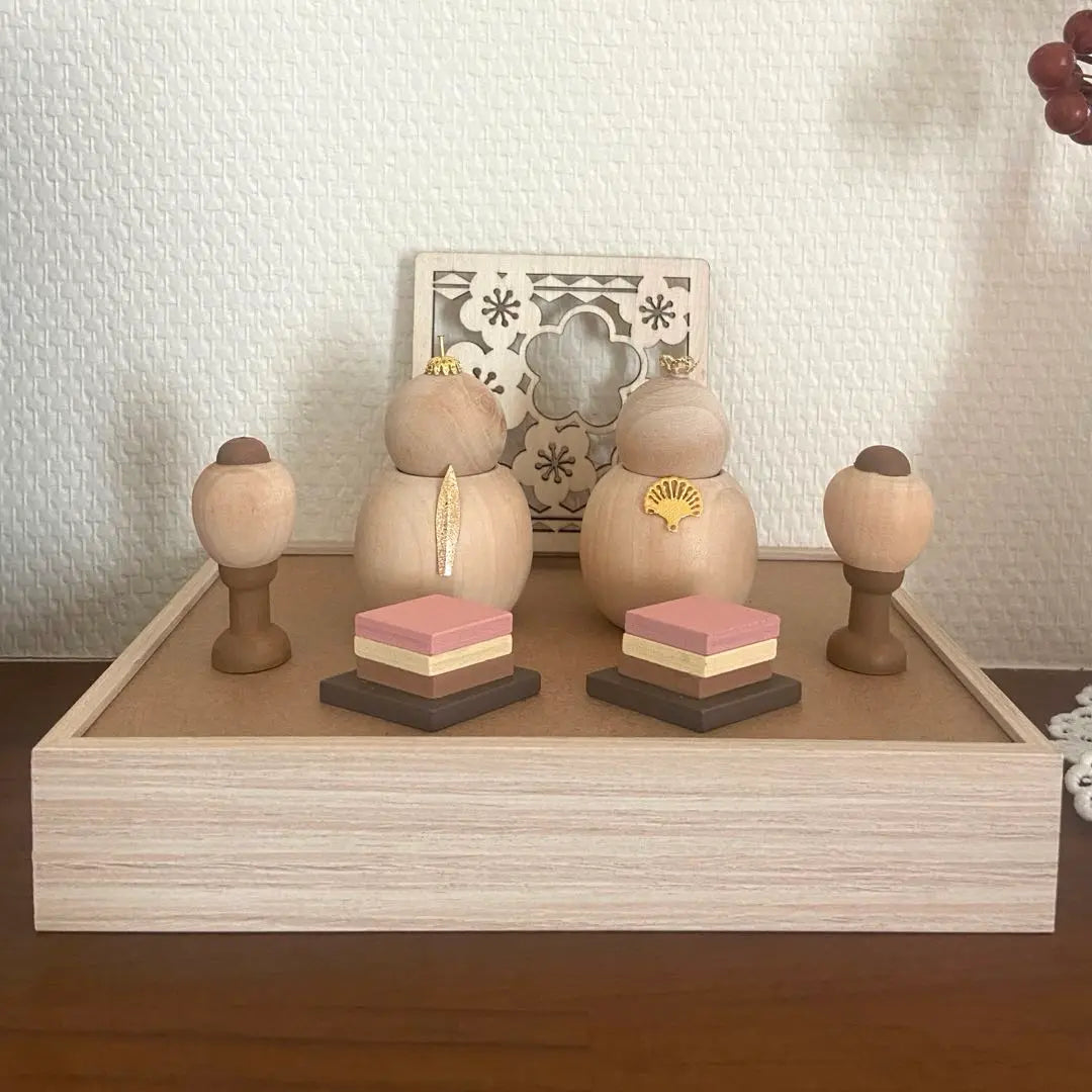 16 Hinamatsuri Hina dolls, Hina dolls, handmade, Hina dolls, wooden, new, unused