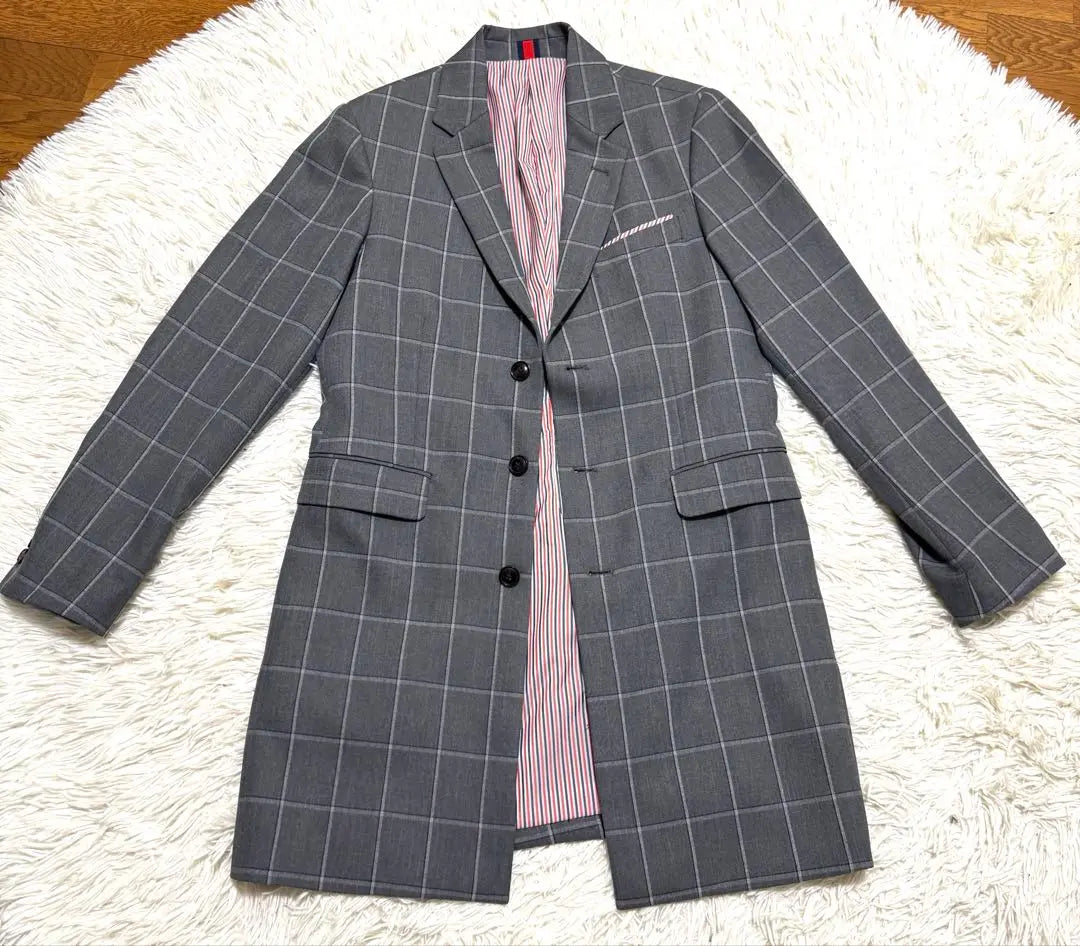 Zara Man Window Pen Check Jacket Stripe