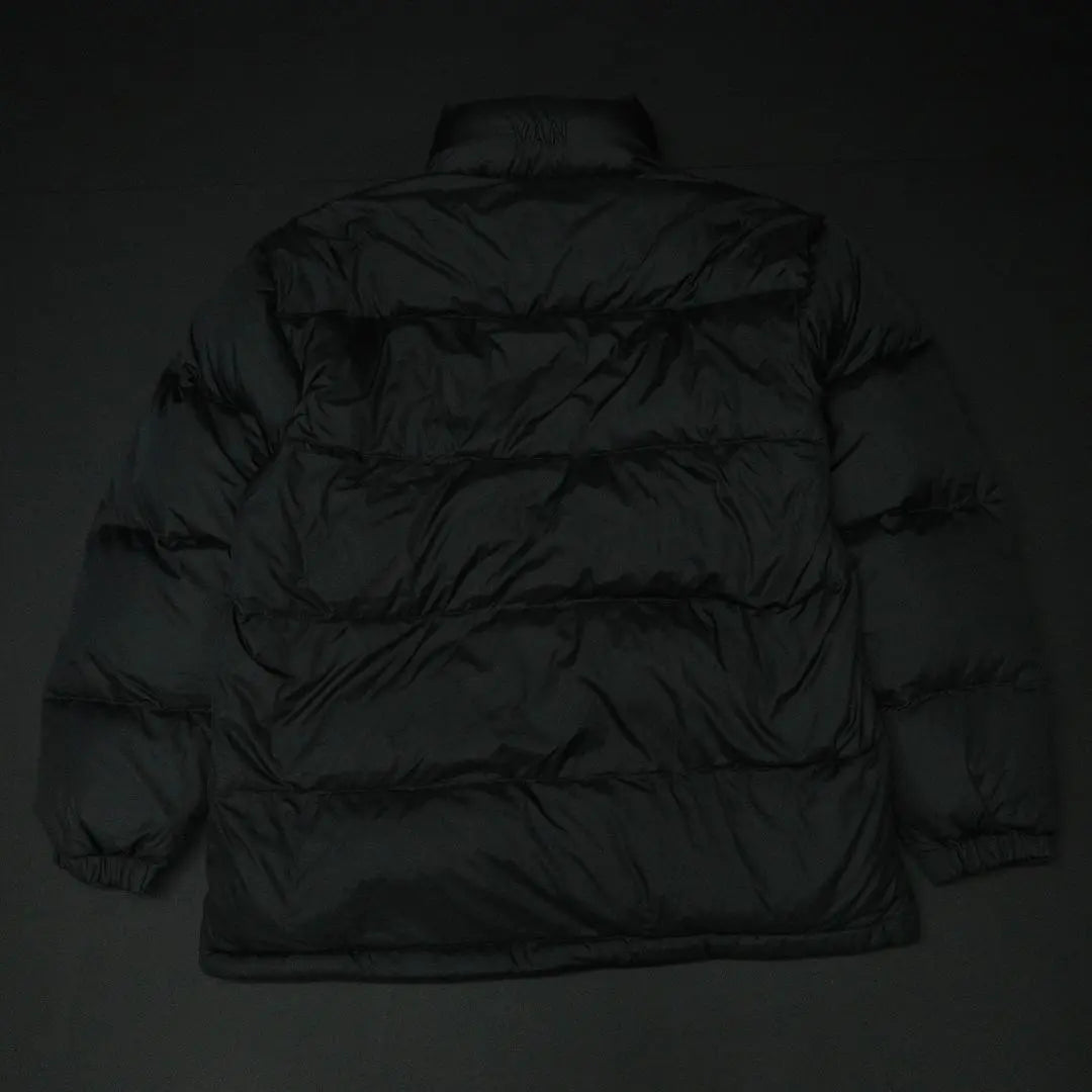 VAN JAC 90s-00s Down Jacket L Black Embroidered Logo