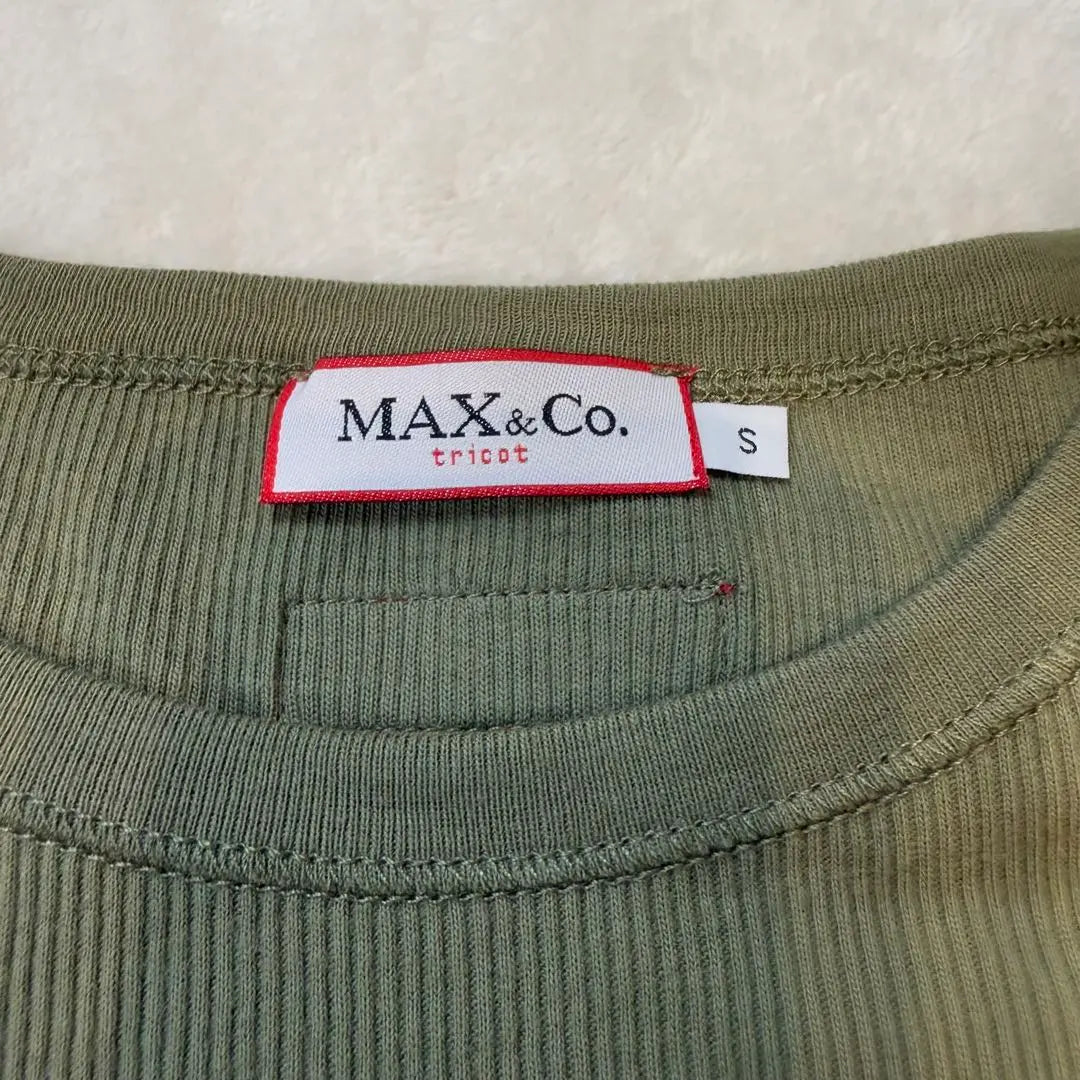 MAX &amp; CO. Camisola Caqui Talla S Belleza | MAX＆Co. キャミソール カーキ Sサイズ 美品