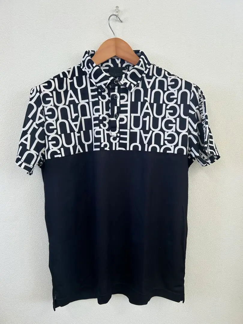 1PIU1UGUALE3 GOLF Uno Pie shirt size L (V)