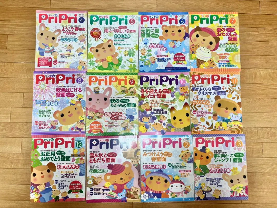 ⭐️ for 1 year ⭐️ "PRIPRI" April 2011 to March 2012