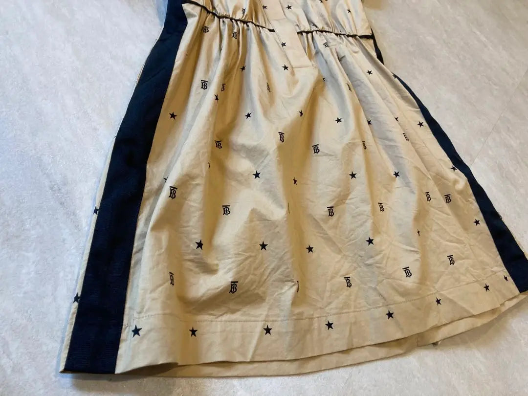 Vestido de manga corta Burberry 6 años