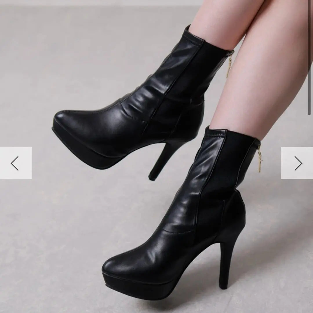 Botas cortas LIPSERVICE Side Gore | LIPSERVICE サイドゴアショートブーツ