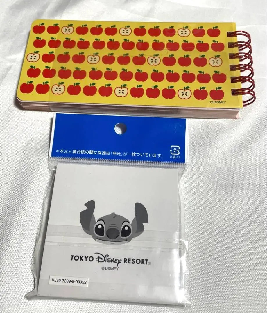 Disney Stitch Notepad 2 pieces, new