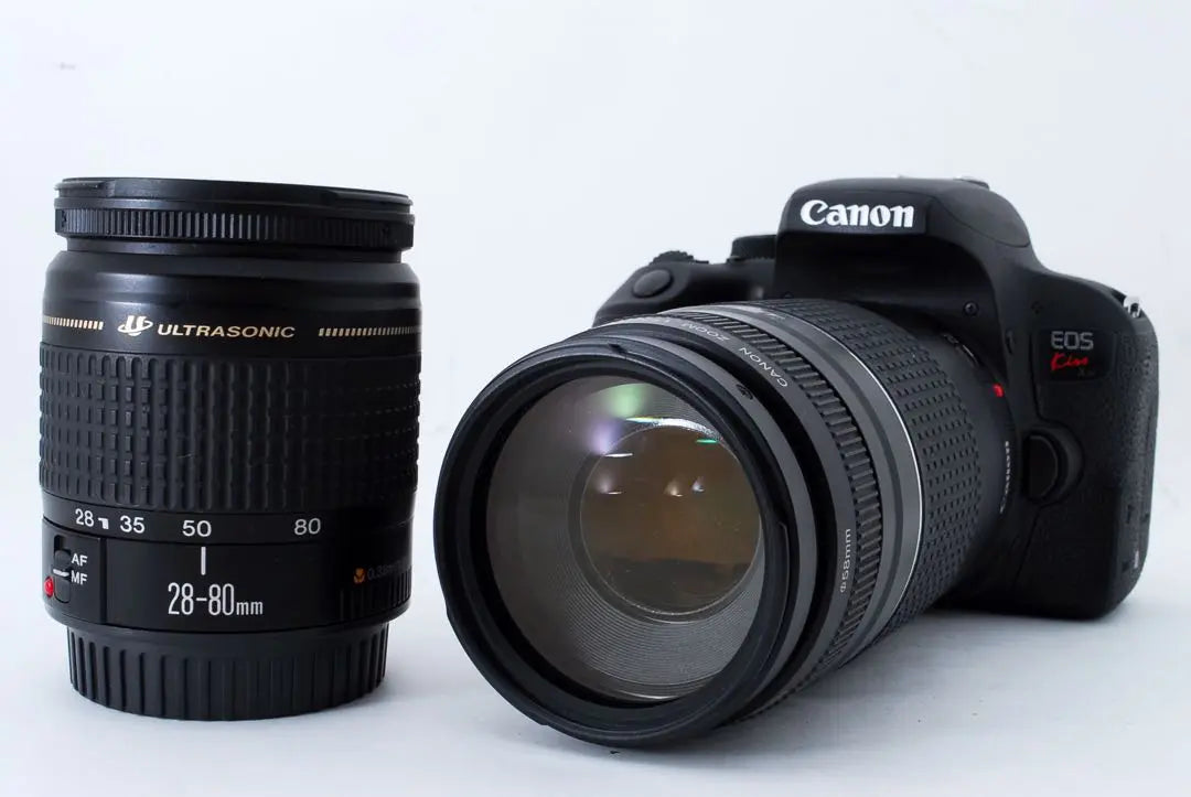 Canon/Warranty/Canon kiss X9i standard & telephoto double lens set | キャノン/保証付き/Canon kiss X9i標準&望遠ダブルレンズセット