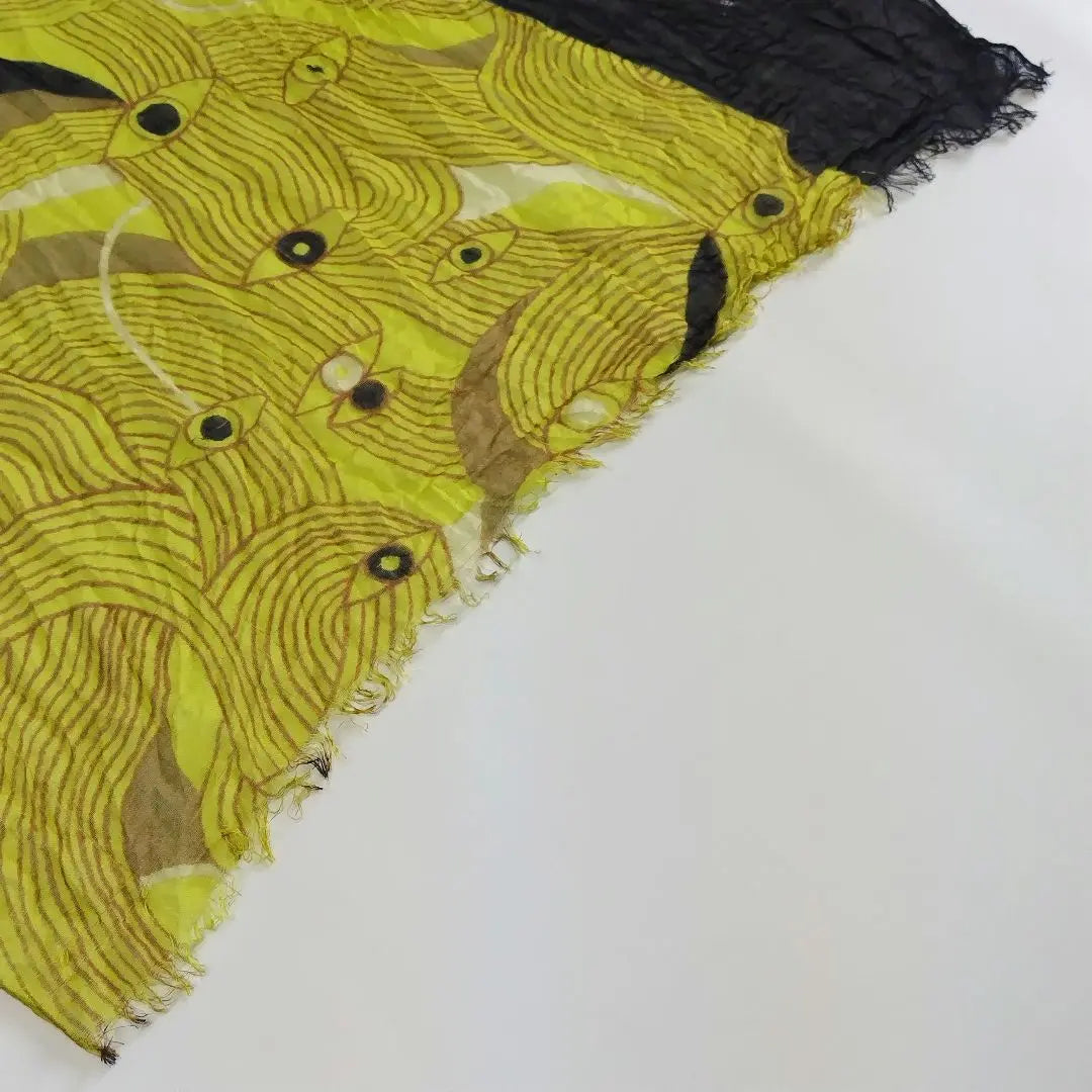 DRIES VAN NOTEN All-over pattern stole