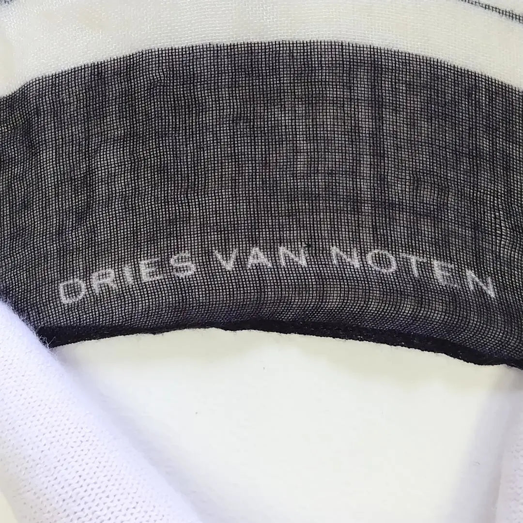 DRIES VAN NOTEN All-over pattern stole