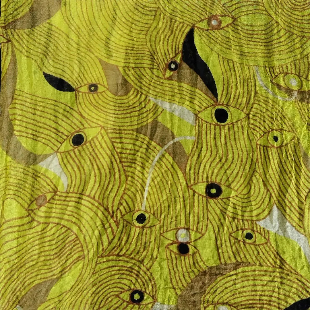 DRIES VAN NOTEN All-over pattern stole