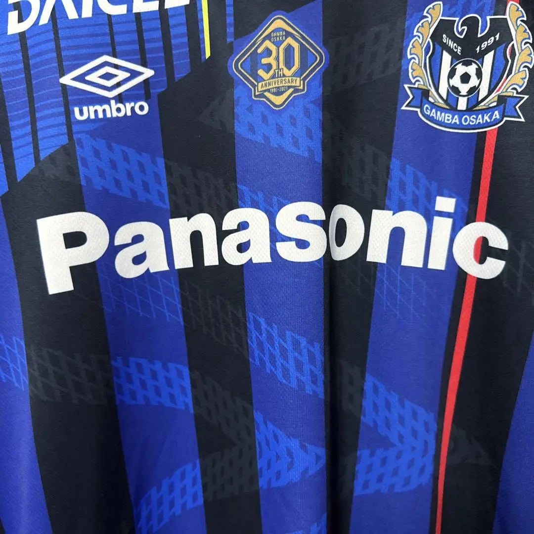 Camiseta del uniforme del 30.º aniversario del UMBRO Gamba Osaka 12