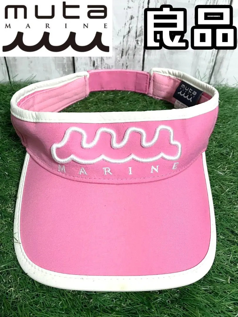 [Within 24 hours/anonymous delivery] Good condition Mootamarine golf sun visor for women