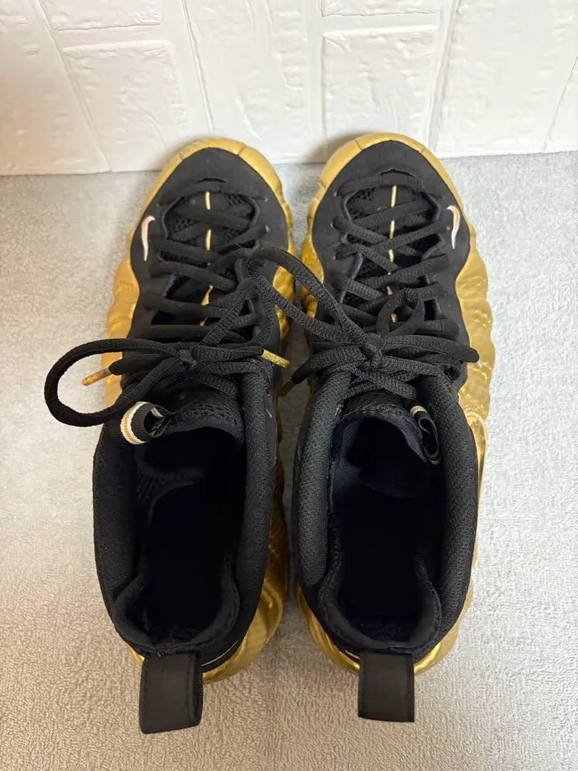 Nike Basketball Shoes 29cm Gold