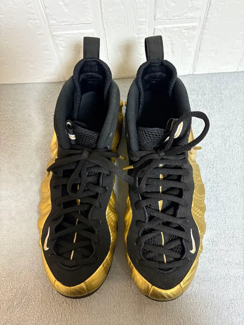 Nike Basketball Shoes 29cm Gold