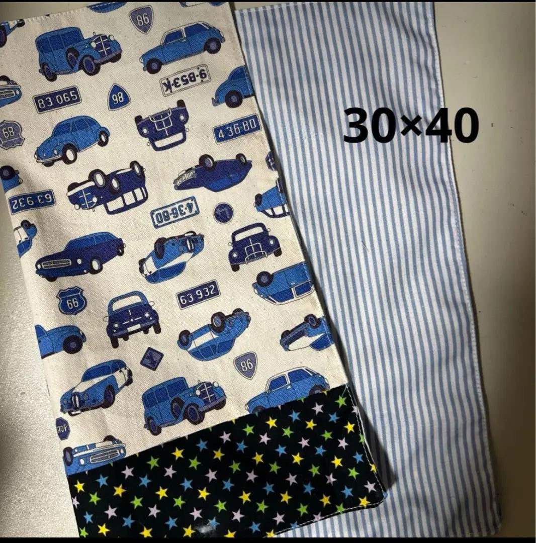 Reversible placemat ♡Car ♡ Approx. 30 x 40