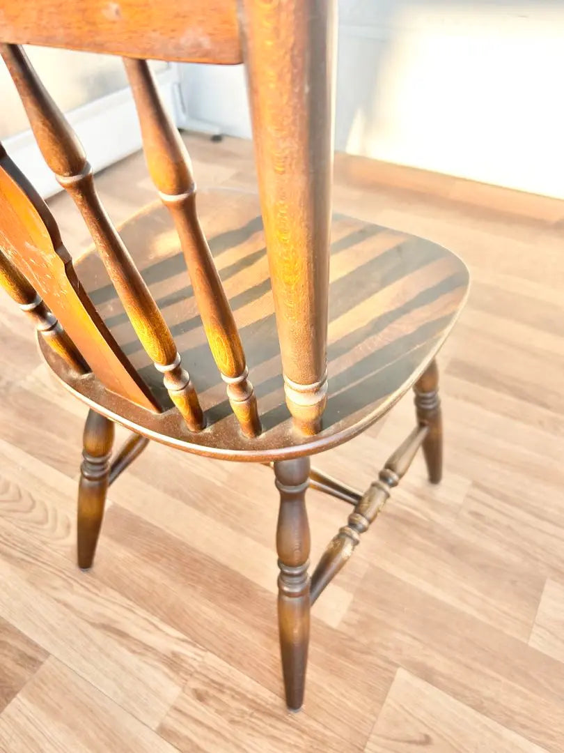 Silla de comedor Hida Sangyo, 1 pieza, estilo antiguo, vintage, bonita