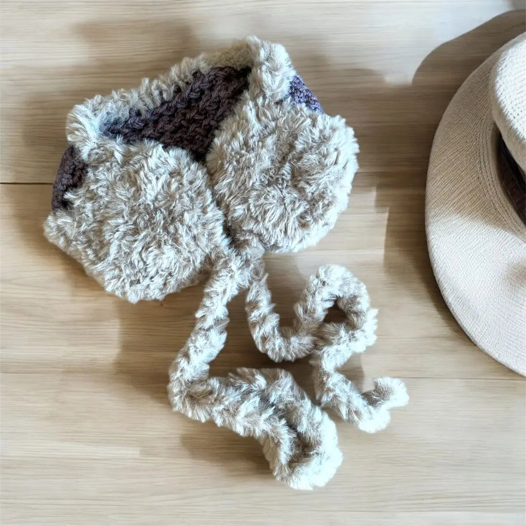 Handmade earmuffs knitting ears Hana Mangangi Rico No.18