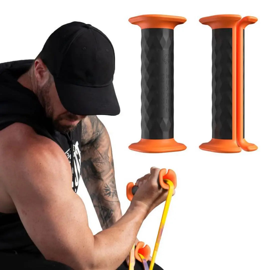 Resistance Band Handle Exercise Band Handle Protects your hands from injuries | レジスタンスバンドハンドル エクササイズバンドハンドル 怪我から手を守る