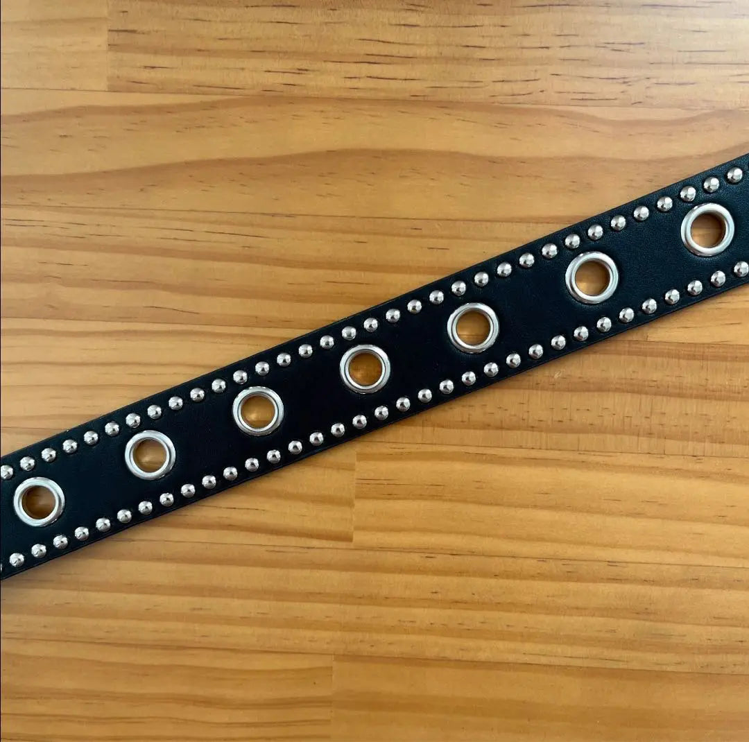 Studded belt, round, western belt, American casual, vintage, y2k, grunge