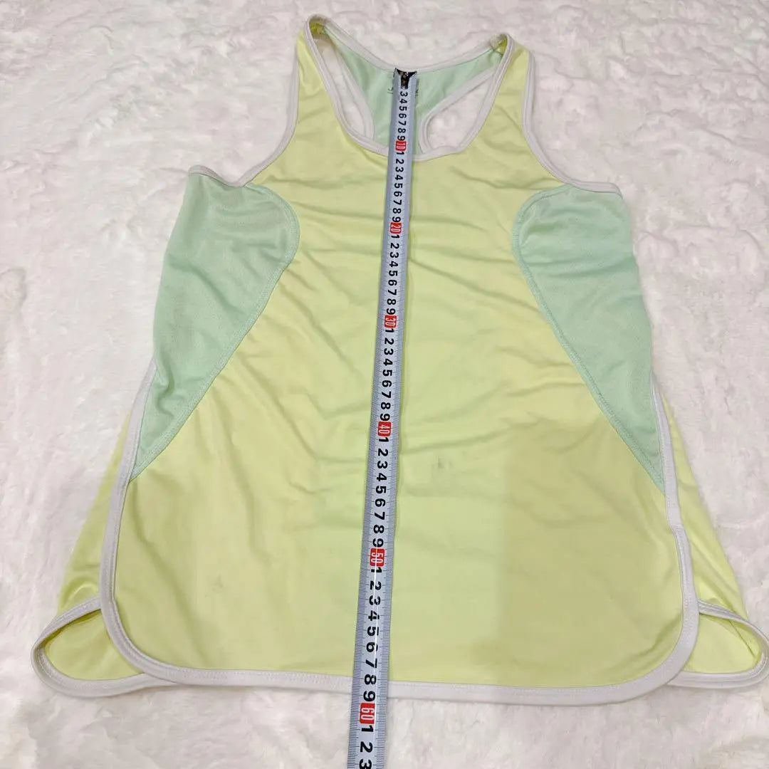 JOCKEY Light Green Tank Top S Running Wear