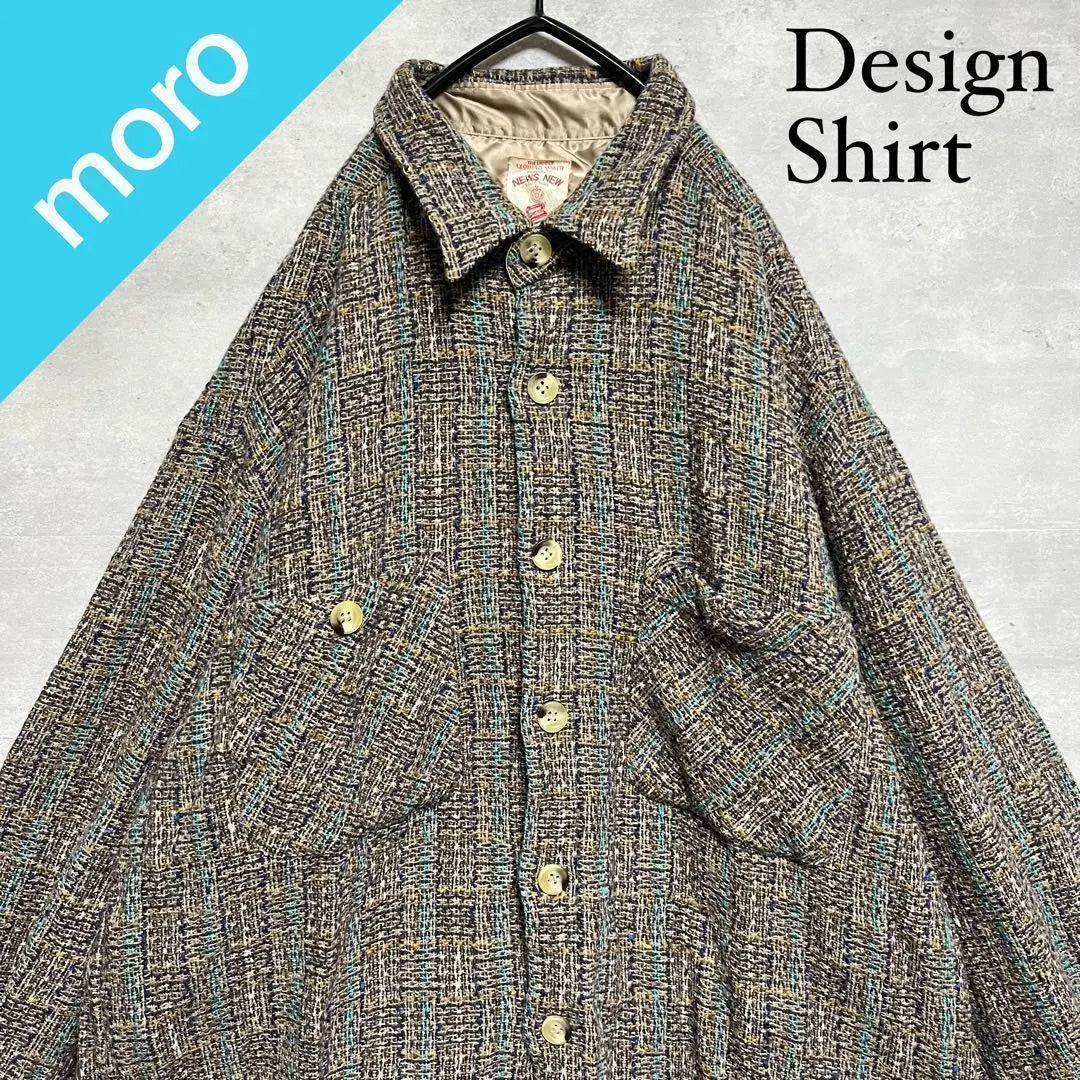 No.960 VINTAGE Vintage Long Sleeve Shirt Checkered